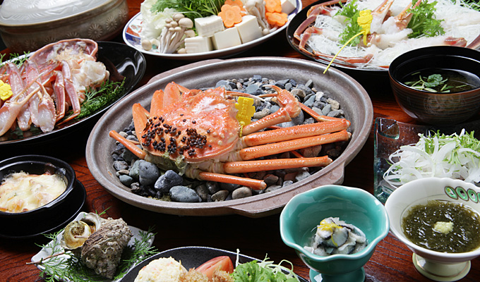 カニ料理の写真